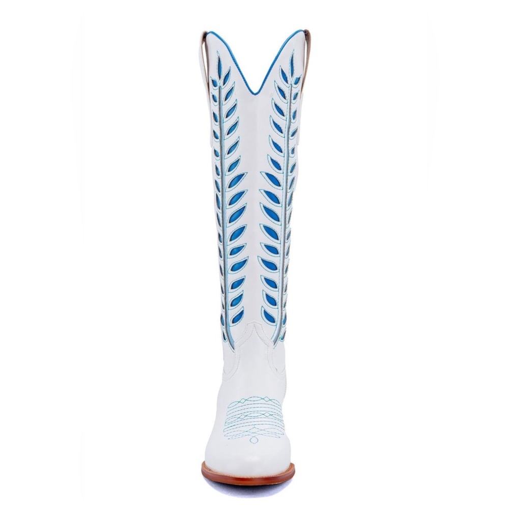 Women's Knee High Boots - Amazon! White cowboy boots